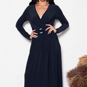 NWT Elegant Floor Length Evening Gown